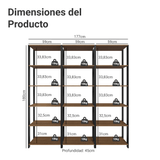 Armario Organizador Multiuso para Cocina Madesa 177cm MN