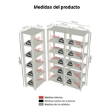 Armario Organizador Multiuso Para Cocina Madesa 177cm MN 1