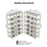 Armario Organizador Multiuso para Cocina Madesa 236cm MN