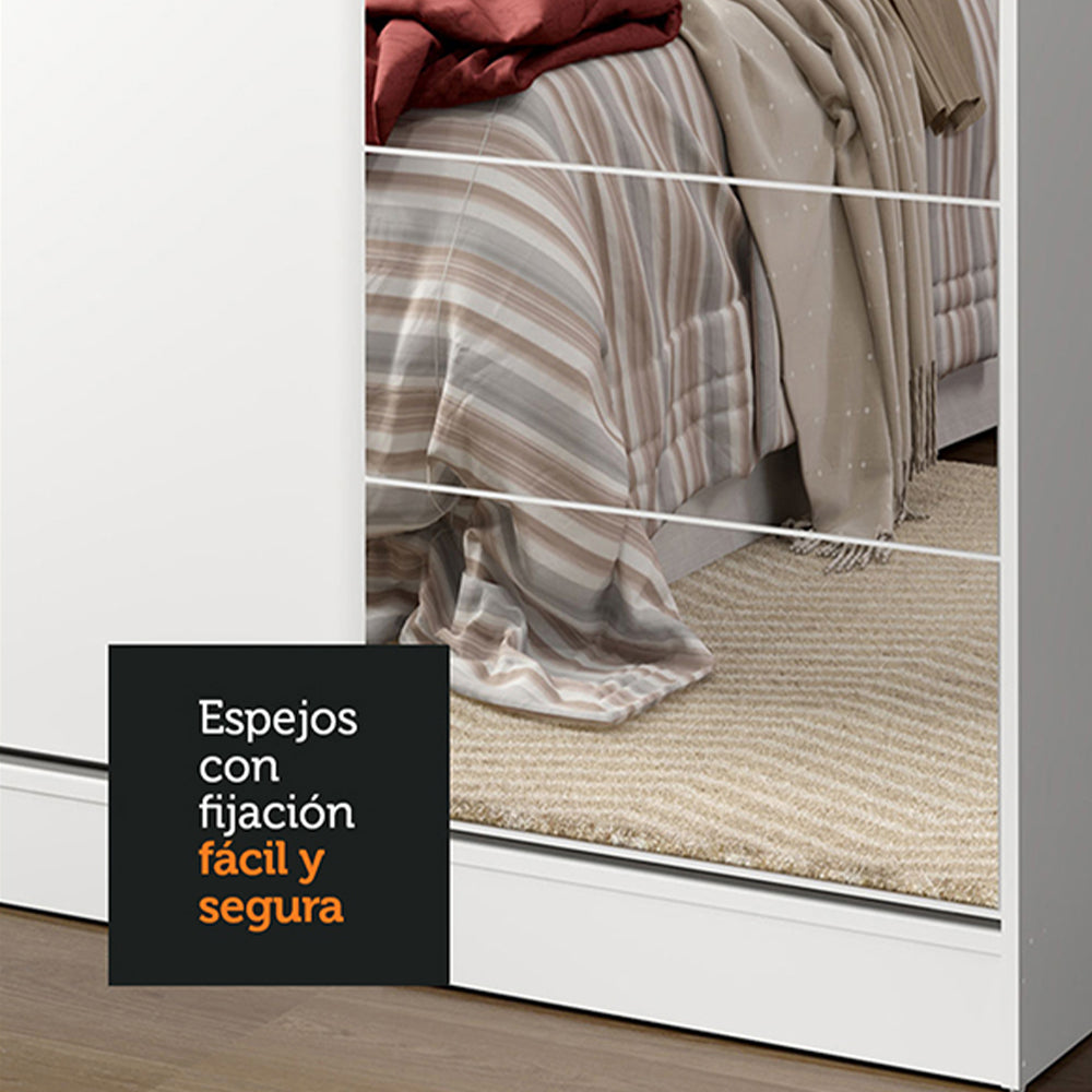 Kit con 6 Espejos de 26,2 x 58,5 cm para Placard