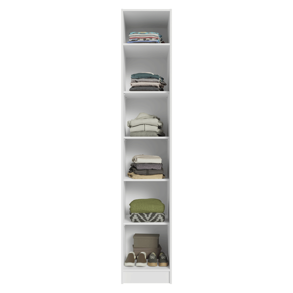 Placard Modulado 40 cm 1 Puerta Neo Blanco