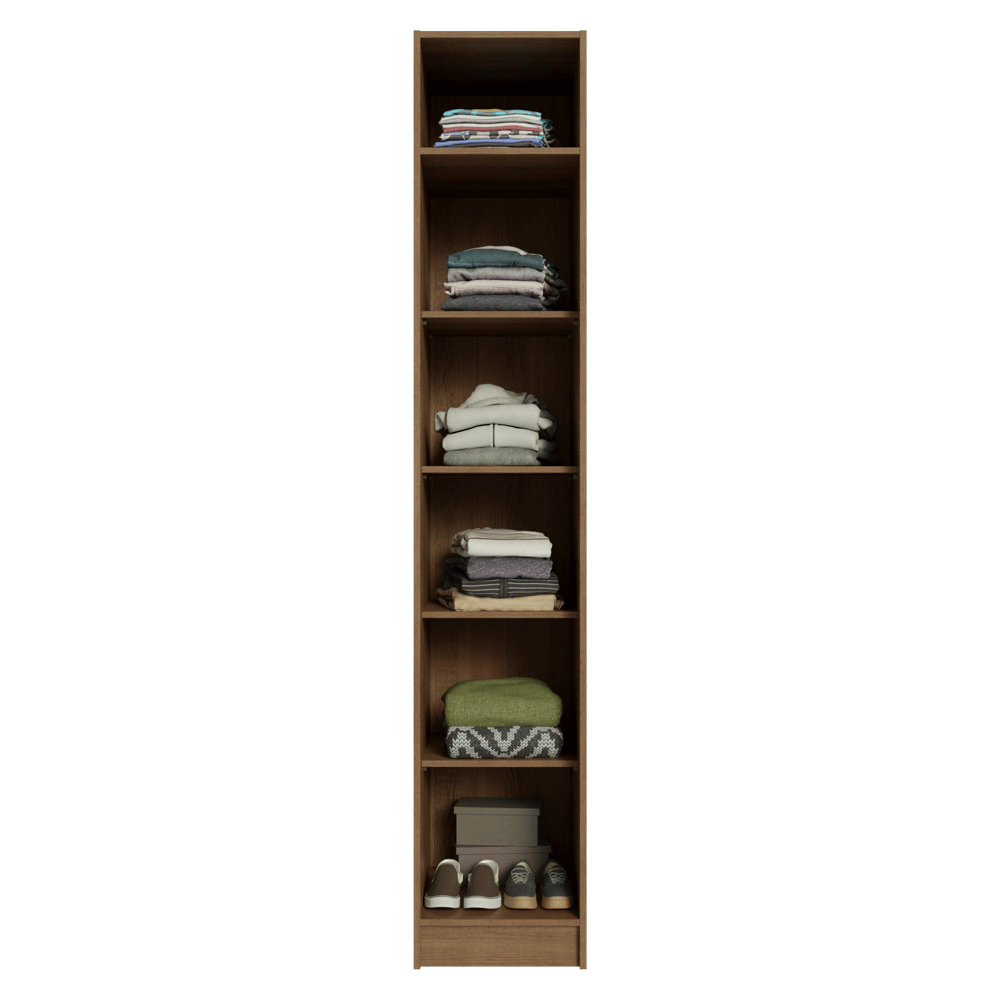 Placard Modular 1 Puerta Marrón/Crema Neo Madesa