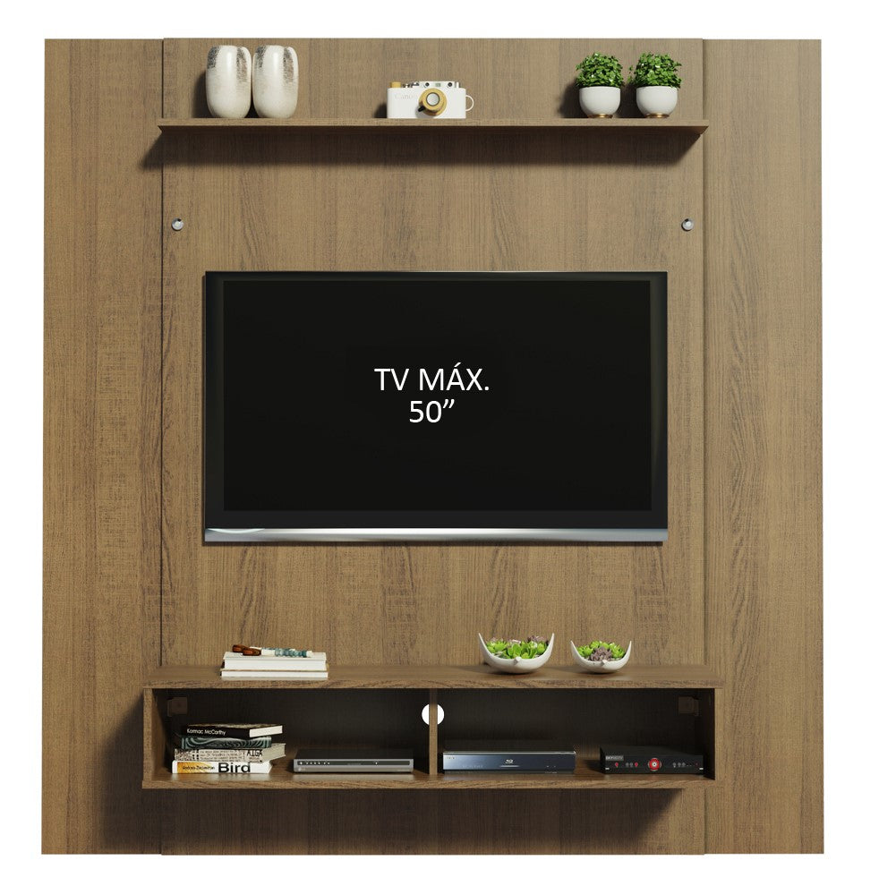 Panel para TV Hasta 55'' Marrón Arizona