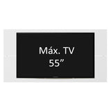 Panel de TV hasta 65 Pulgadas Madesa Blanco