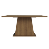 Mesa de Comedor Rectangular Tapa de Madera Marrón Tablero de Madera 5364 Madesa