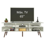 Rack para TV Londres Hasta 65'' Blanco