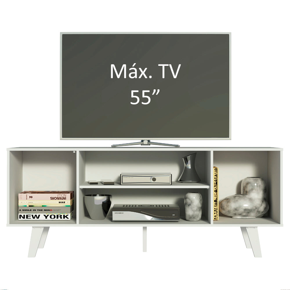 Rack para TV Copenhagen 55 Pulgadas Blanco
