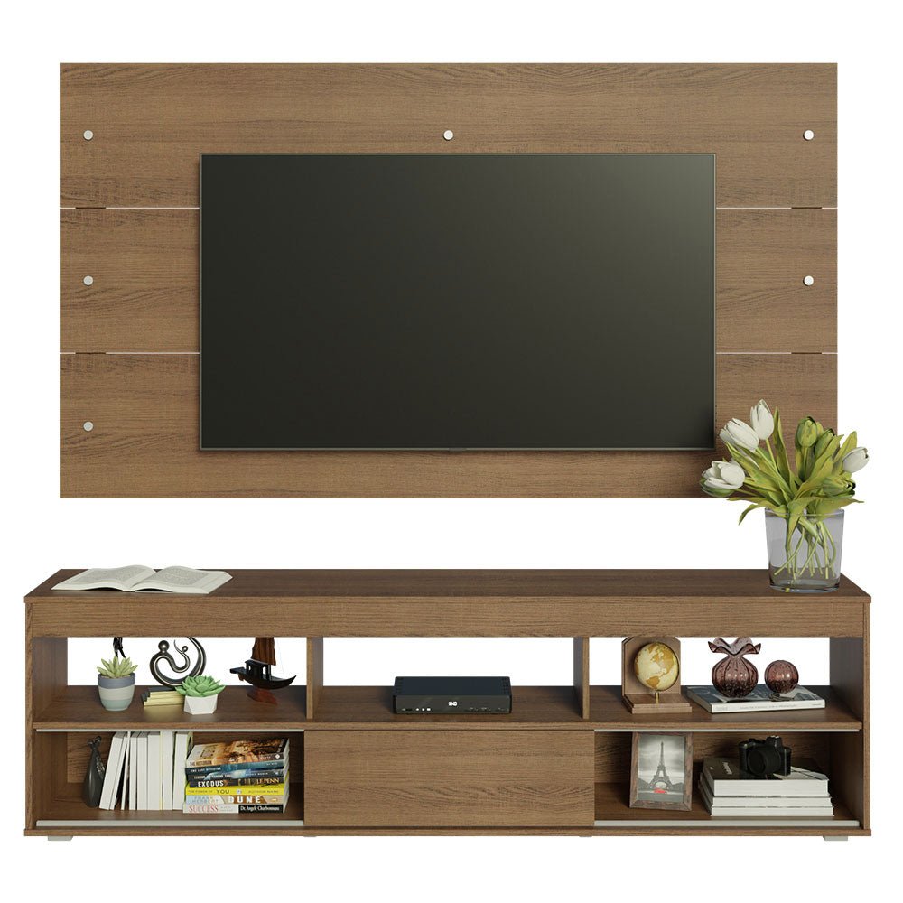 Rack para TV y Panel Hasta 65 Marrón Orlando