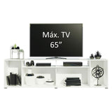 Rack para TV hasta 65 Pulgadas Madesa Cancun Blanco