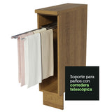 Bajo Mesada Repasador 20 x 60 cm (Con Mesada) para Cocinas Marrón Madesa