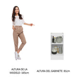 Bajo Mesada Cocina 40 x 60 cm 1 Puerta (Sin Mesada) Blanco Stella Madesa