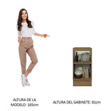 Bajo Mesada Cocina 40 x 60 cm 1 Puerta (Sin Mesada) Marrón Stella Madesa