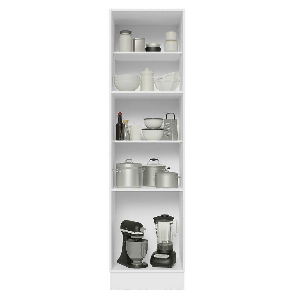 Despensero Madesa Glamy 60 x 60 cm 3 Puertas Blanco/Negro