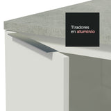 Bajo Mesada 120 cm 3 Cajones 2 Puertas Stella Blanco