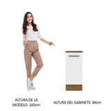 Bajo mesada Madesa Agata 35 Cm 1 Puerta