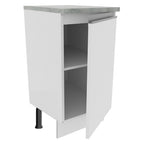 Bajo Mesada 40 cm 1 Puerta Blanco Glamy Madesa
