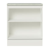 Bajo Mesada 70 cm 2 Puertas Glamy Blanco/Marrón