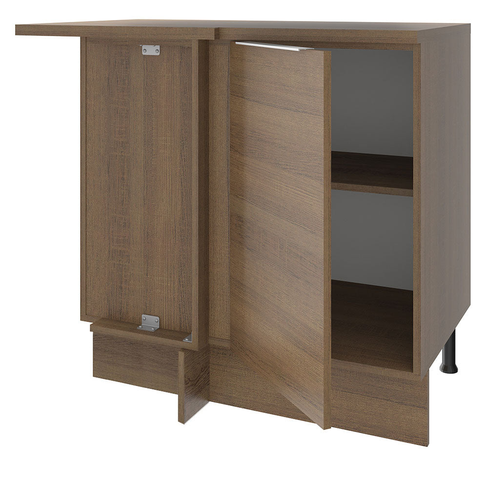 Bajo Mesada 94 cm Sin cajones 1 Puerta Stella Marrón