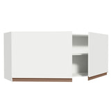 Alacena Madesa Reims 120 x 50 cm 2 Puertas Blanco