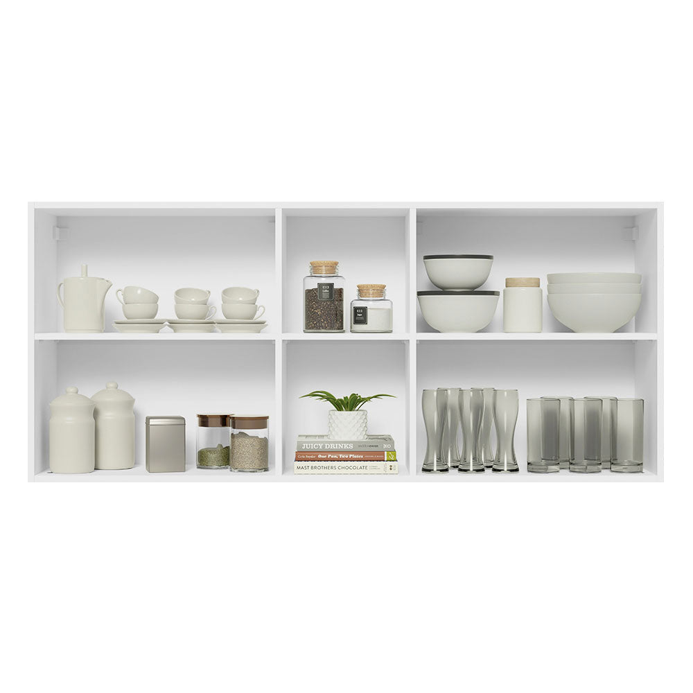 Alacena Gabinete Superior Cocina Madesa Glamy 150cm BN