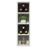 Alacena Porta Botellas 100% MDF 20 cm Blanco Acordes Madesa