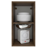Alacena Cocina 35 cm 1 Puerta Marrón Stella Madesa