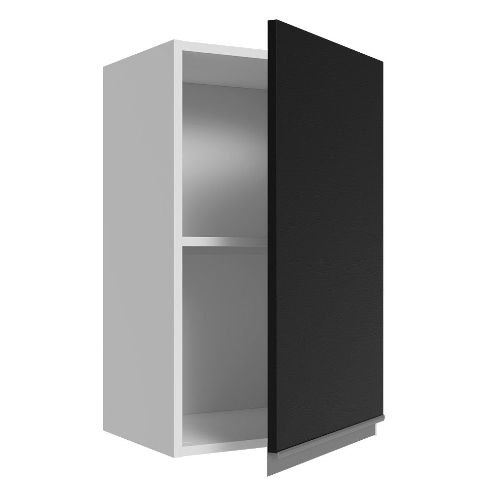 Alacena Cocina 100% MDF 40 cm 1 Puerta Blanco/Negro Acordes Madesa