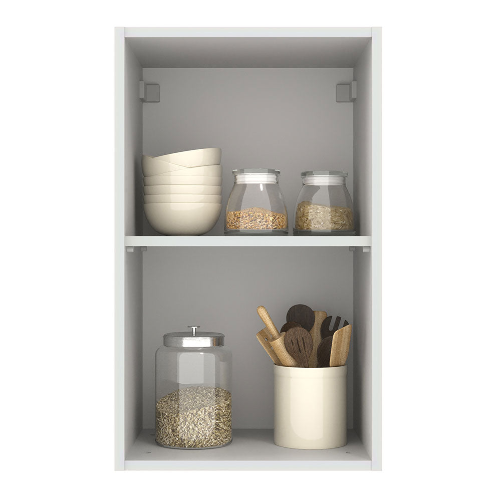 Alacena Cocina 40 cm 1 Puerta Blanco/Negro Agata Madesa