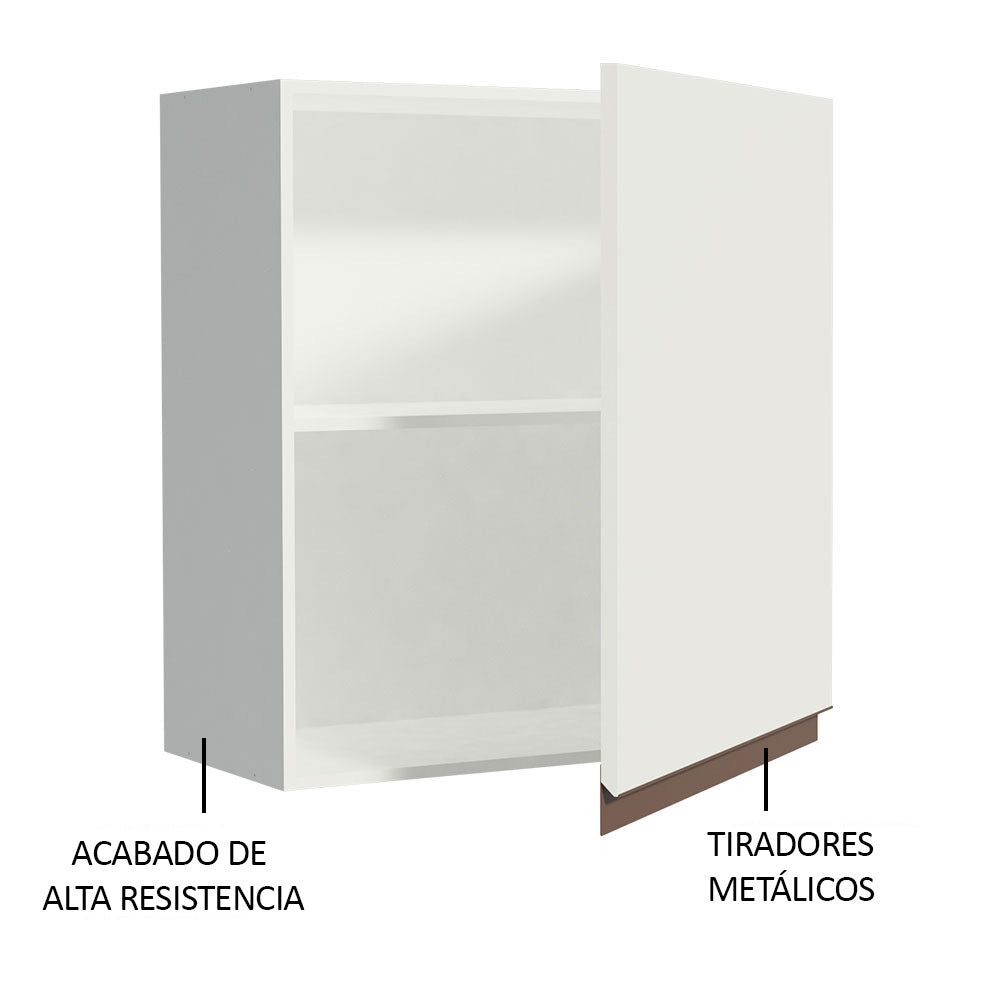 Alacena Gabinete Superior Reims 60 cm 1 Puerta Blanco