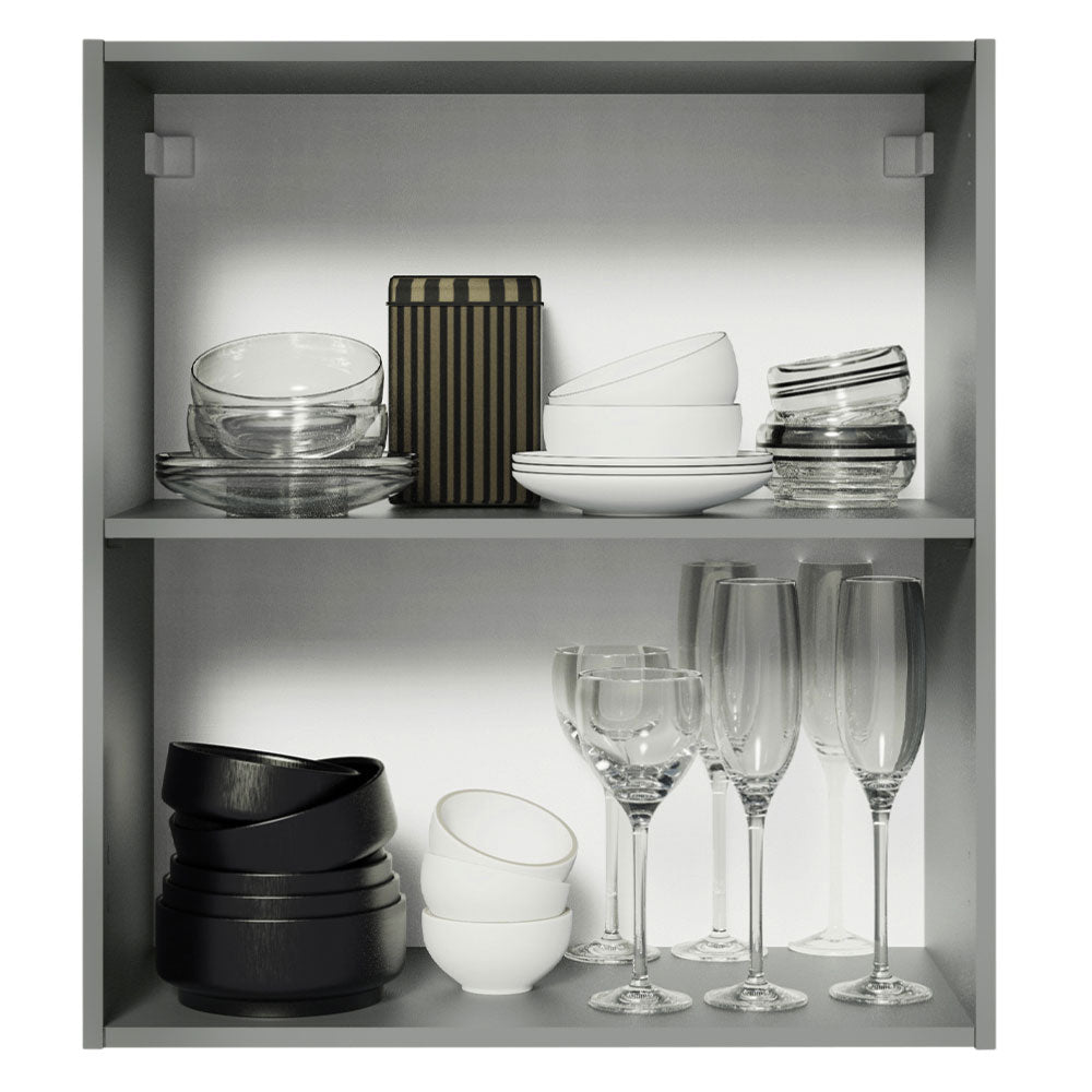 Alacena 60 cm 1 Puerta Nice Gris