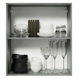Alacena 60 cm 1 Puerta Nice Gris