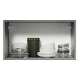 Alacena 60 cm 1 Puerta Rebatible Nice Gris