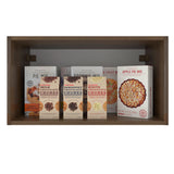 Alacena Cocina 60 cm 1 Puerta Abatible Marrón Stella Madesa