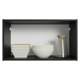 Alacena 60 cm 1 Puerta Abatible Negro Nice Madesa