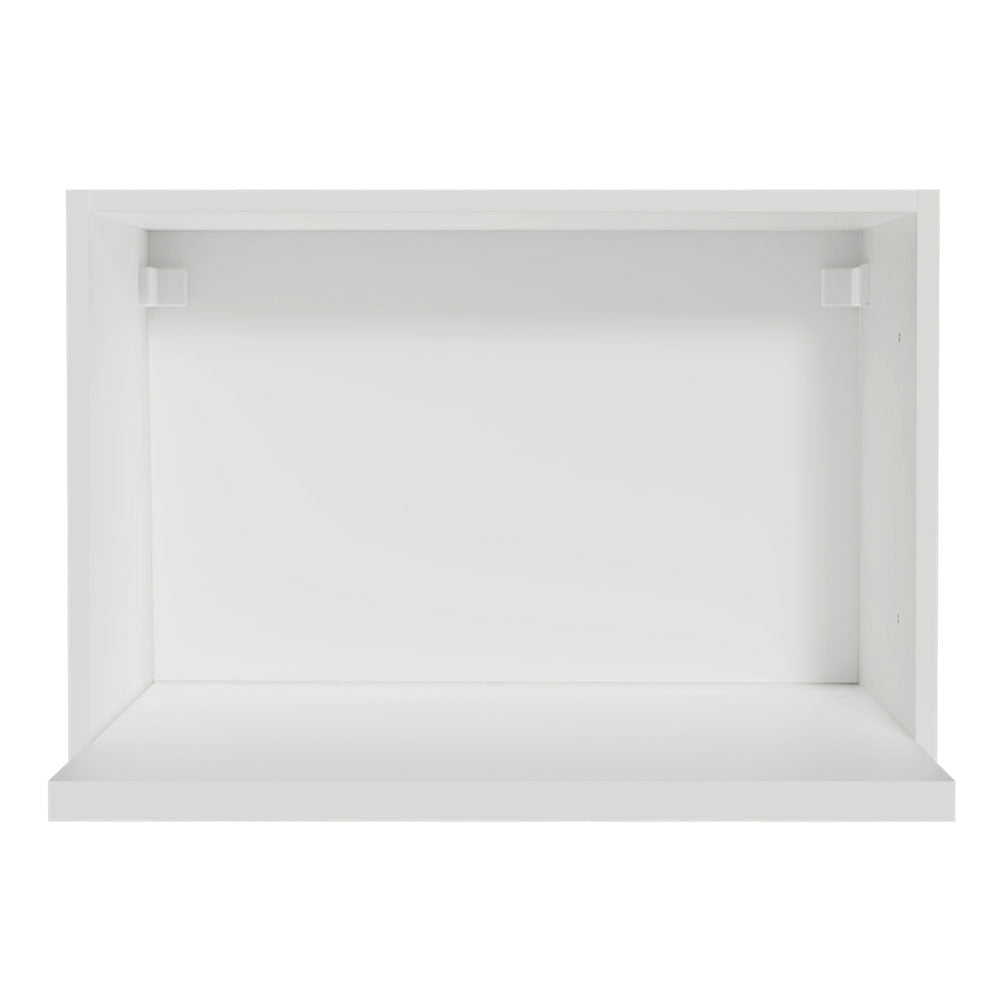 Alacena Cocina 100% MDF 60 cm con Nicho para Microondas e Horno Blanco Acordes Madesa