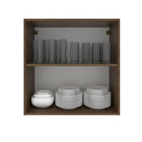 Alacena Cocina 70 cm 2 Puertas Marrón Stella Madesa