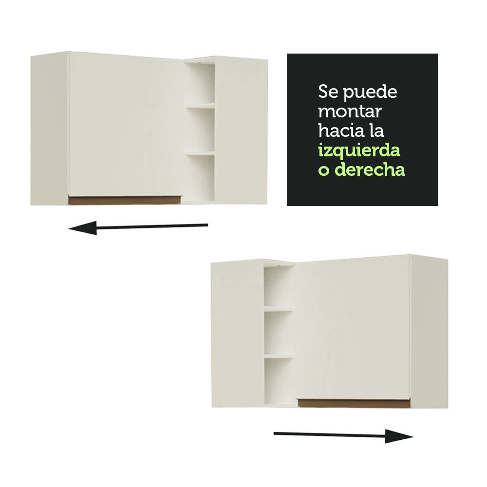 Alacena Gabinete Superior de Esquina Cocina Madesa Reims BB
