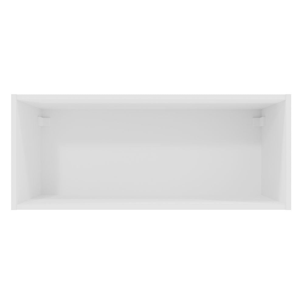 Alacena Cocina 80 cm Nicho Aberto para Cocinas Lux, Glamy, Agata, Stella Blanco Madesa
