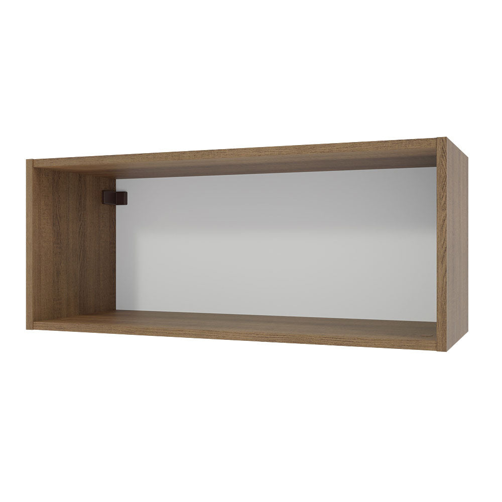 Alacena Cocina 80 cm Nicho Aberto para Cocinas Lux, Glamy, Agata, Stella Marrón Madesa