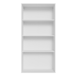 Mueble de Cocina Cristalero 70 cm 2 Puertas de Vidrio Blanco