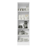 Despensero 100% MDF 60 cm 2 Puertas Blanco/Marrón Acordes Madesa