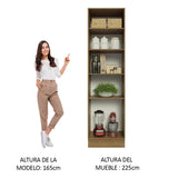 Bajo Mesada Organizador 60 cm Con Nichos Abiertos Marrón