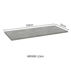 Tapa para Bajo Mesada 120 x 52 cm Gris Madesa