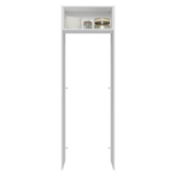 Mueble para empotrar Heladera 73 cm 1 Puerta Abatible Blanco Aterciopelado Lux Madesa