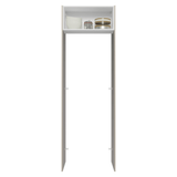 Mueble para empotrar Heladera 73 cm 1 Puerta Abatible Crema/Blanco/Crema Vik Madesa