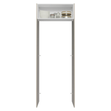 Mueble para empotrar Heladera 83 cm 1 Puerta Abatible Crema/Blanco/Crema Vik Madesa