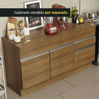 Tapa para Bajo Mesada 150 x 52 cm Marrón Madesa