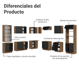 Combo completo de Cocina Esquinera Madesa Agata 549cm MN 01