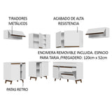 Combo completo de Cocina Esquinera Madesa Reims 402cm BB 03