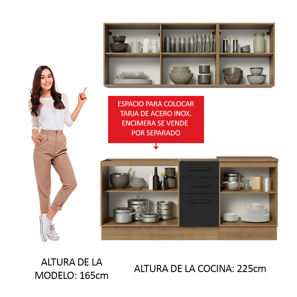 Combo de Cocina Madesa Agata 180cm MN 01